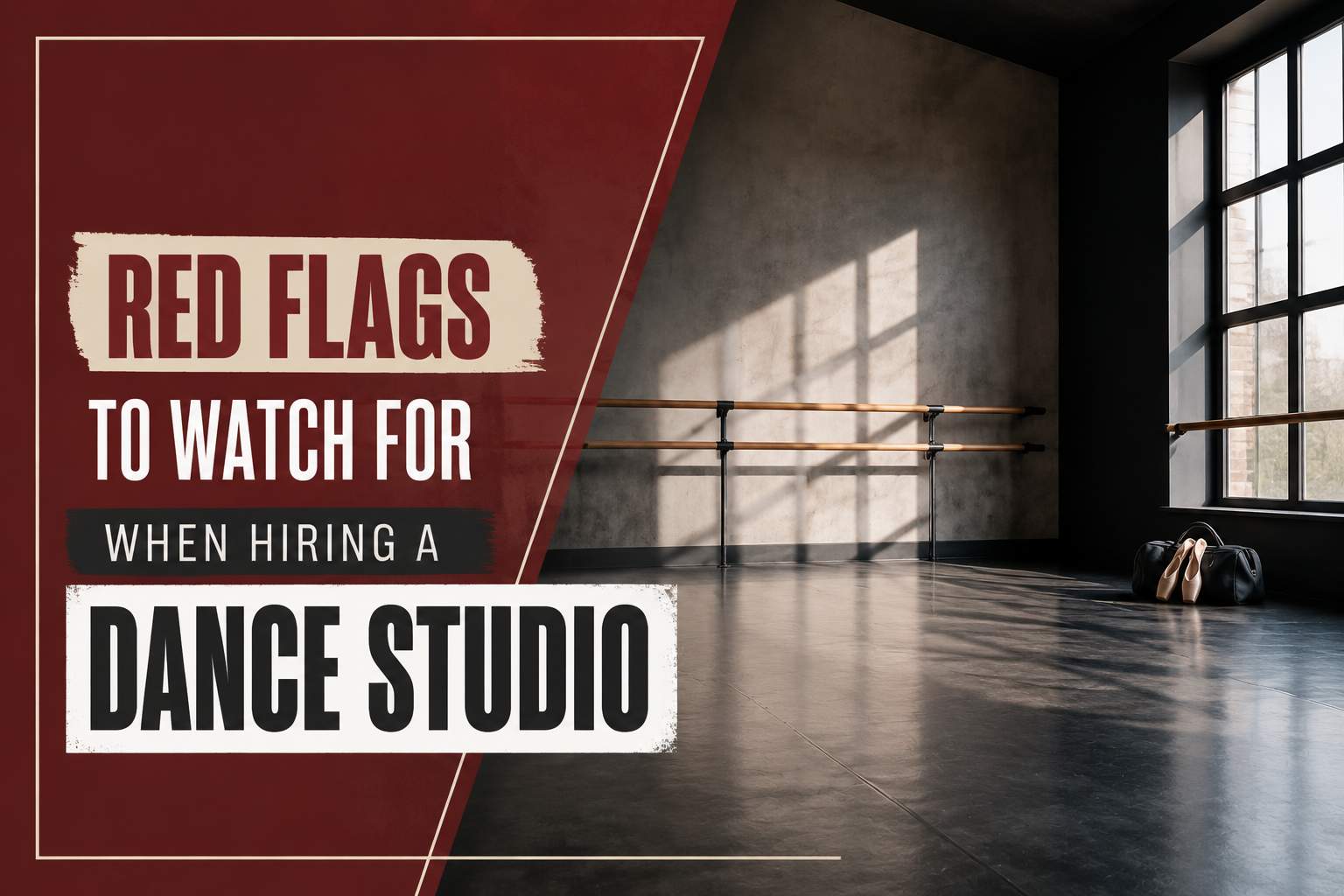 Red Flags to Watch For When Hiring a Dance Studio