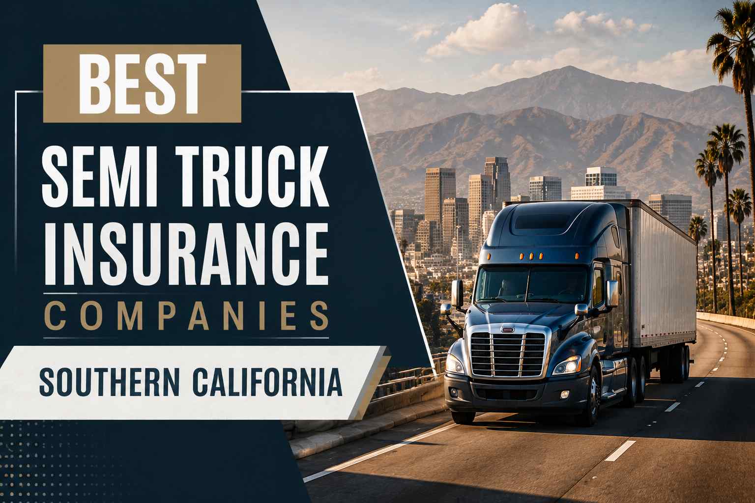7 Best Semi Truck Insurance Companies in Southern California: 2026 Comparison