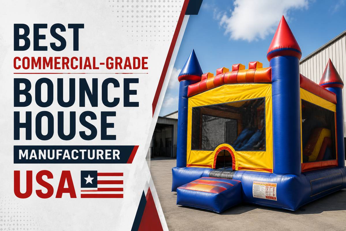 Best Commercial-Grade Bounce House Manufacturer in USA