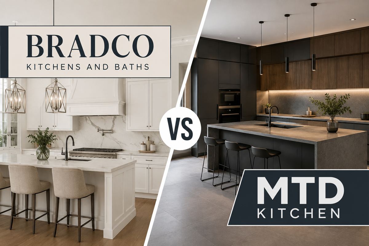 Bradco Kitchens and Baths vs MTD Kitchen: Which Is Right for You in 2026?